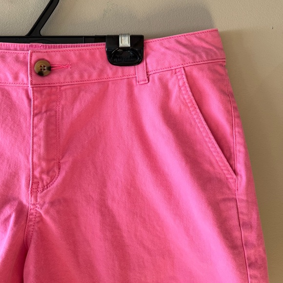 a.n.a Pink Cotton Twill Shorts - Picture 7 of 14